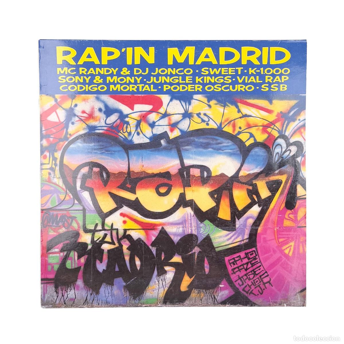 LP. Various. Rap'in Madrid (VG/VG+)