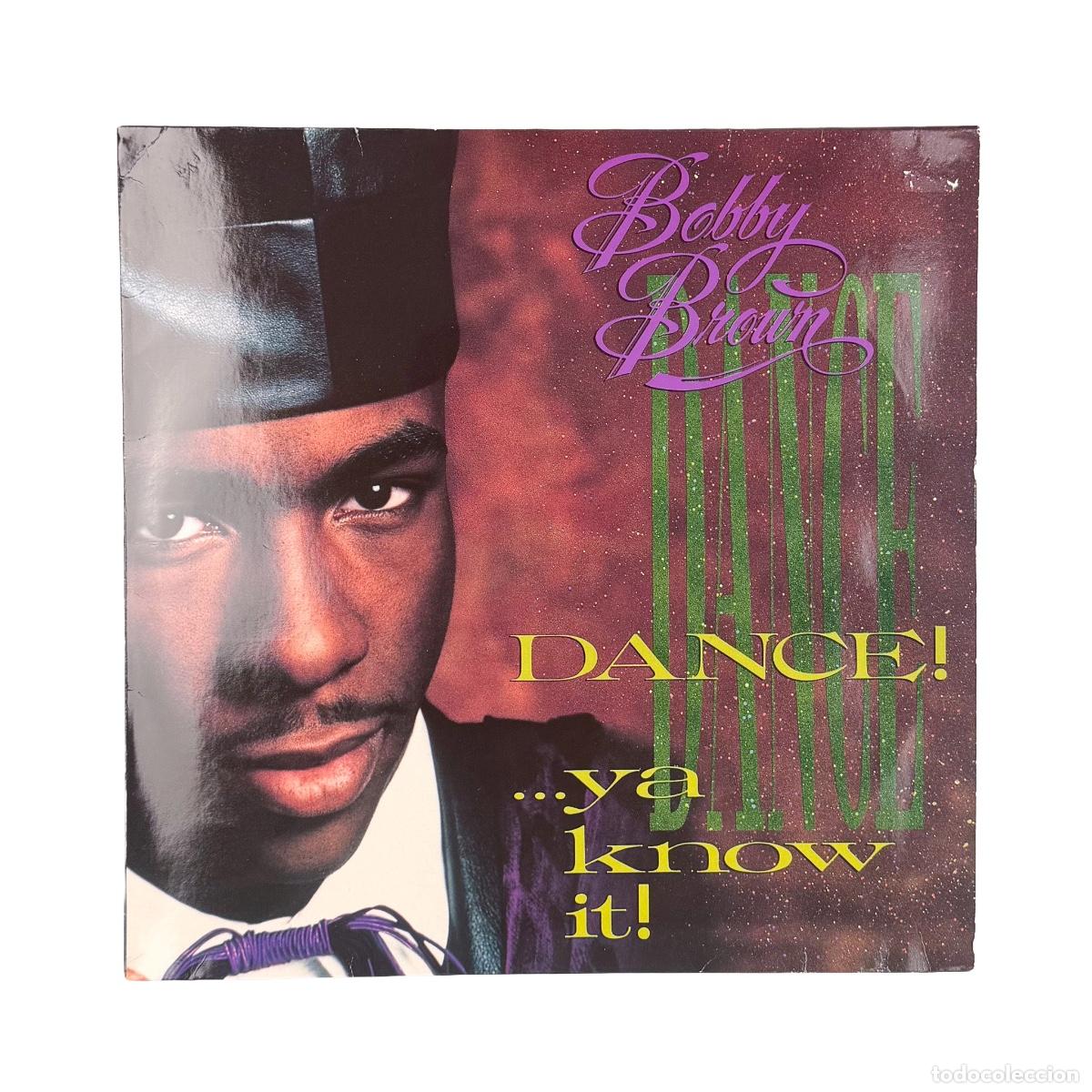 Discos de vinilo: LP. Bobby Brown. Dance!...Ya Know It! (VG+/VG+) - Foto 1
