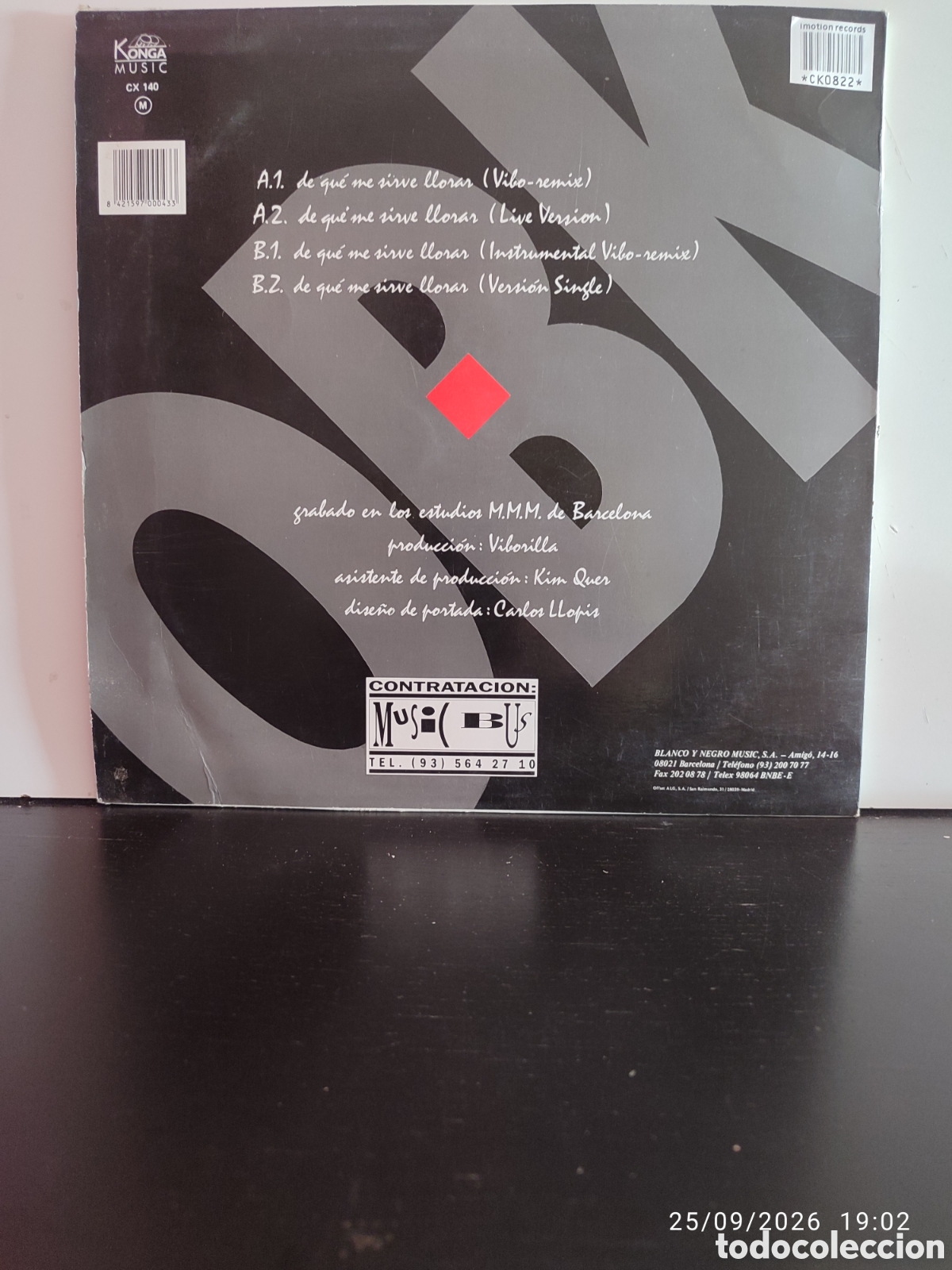 Discos de vinilo: Disco de vinilo CK0822 - Foto 2