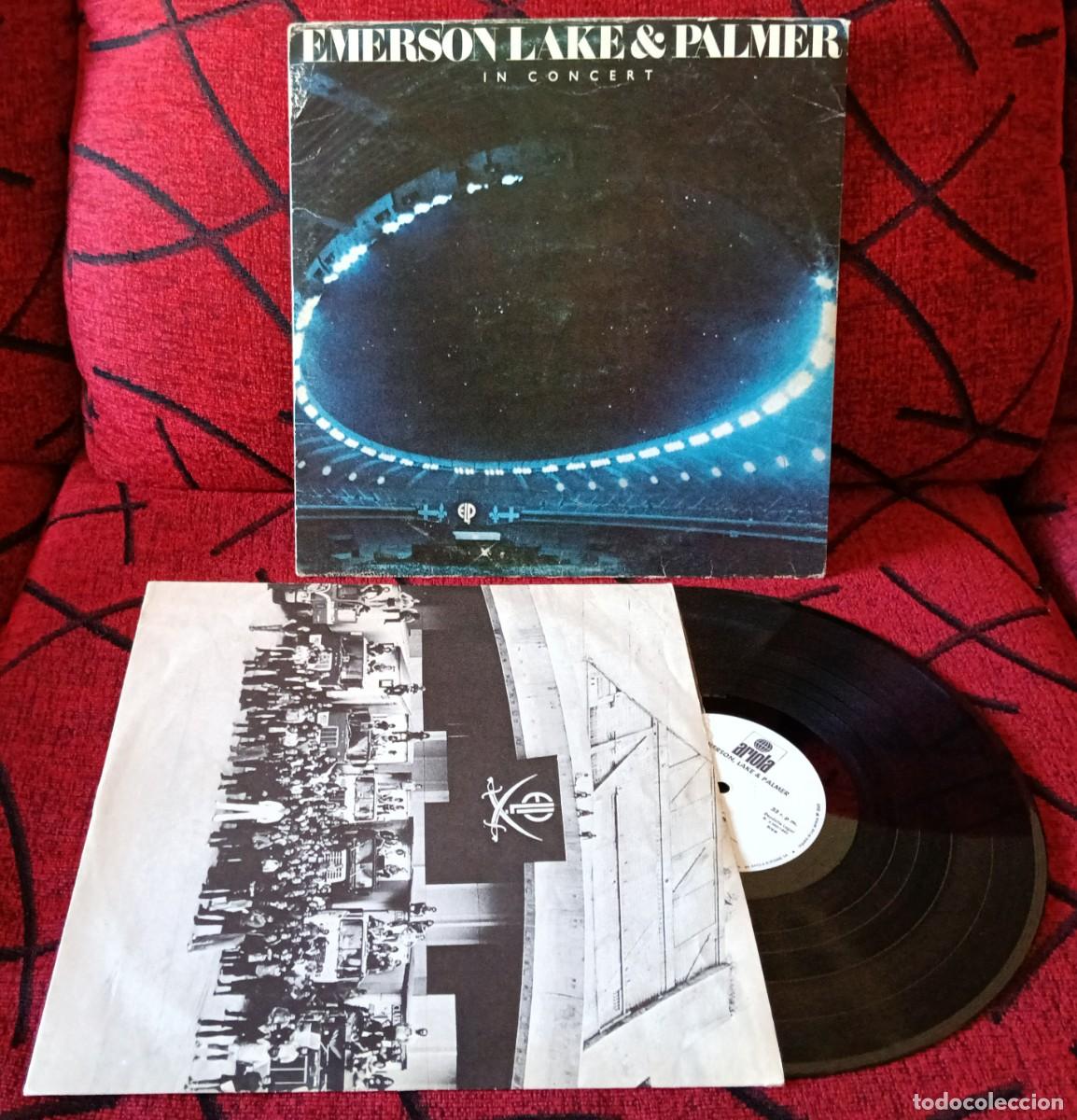Discos de vinilo: EMERSON, LAKE & PALMER ** In Concert ** VINILO LP ESPA&Ntilde;A 1980