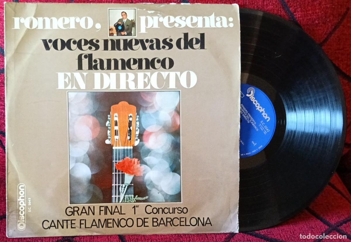 Discos de vinilo: Romero Presenta Voces Nuevas Del Flamenco En Directo *** VINILO LP 1969