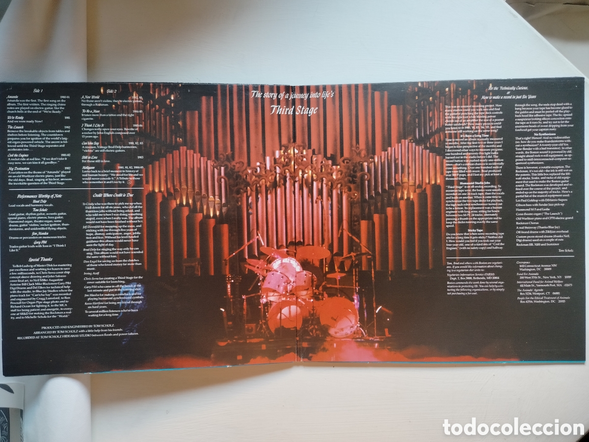 Discos de vinilo: Boston LP Third Stage - Foto 3