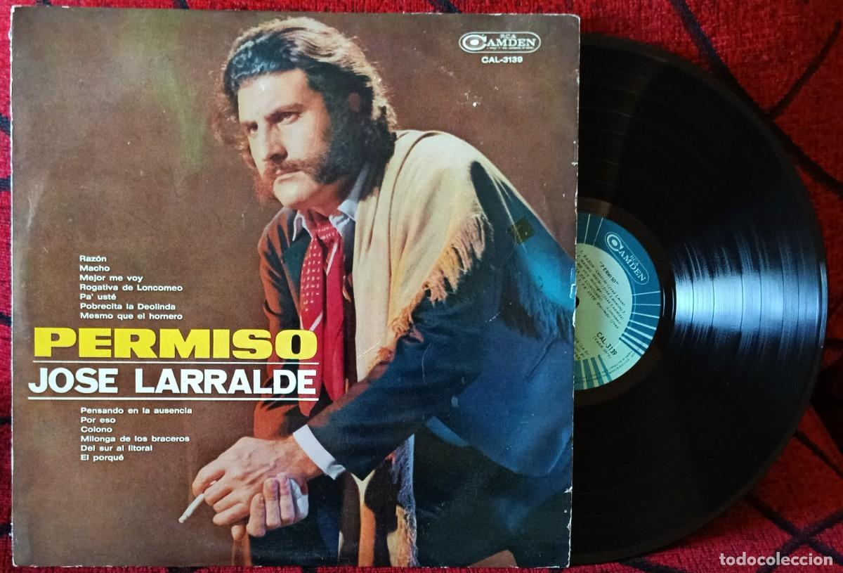 Discos de vinilo: JOSE LARRALDE ** Permiso ** ARGENTINA LP VINILO