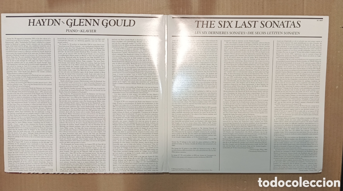 Discos de vinilo: DISCO DOBLE HAYDN GOULD - Foto 2