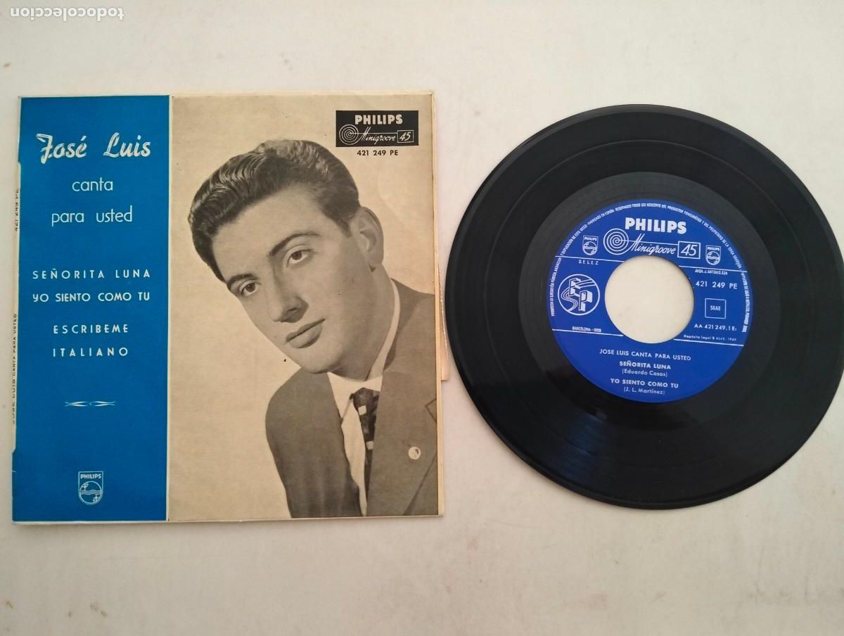 Discos de vinilo: DISCO SINGLE, JOSE LUIS, CANTA PARA USTED
