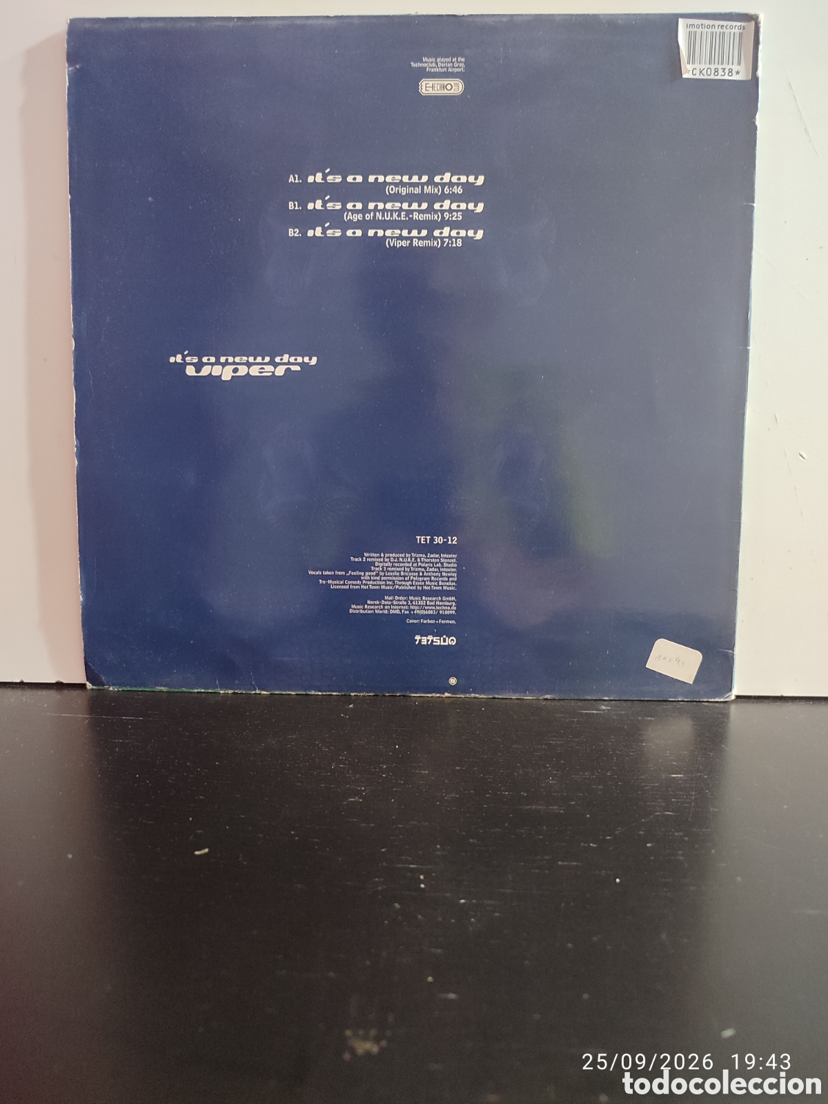 Discos de vinilo: Disco de vinilo C0838K - Foto 2
