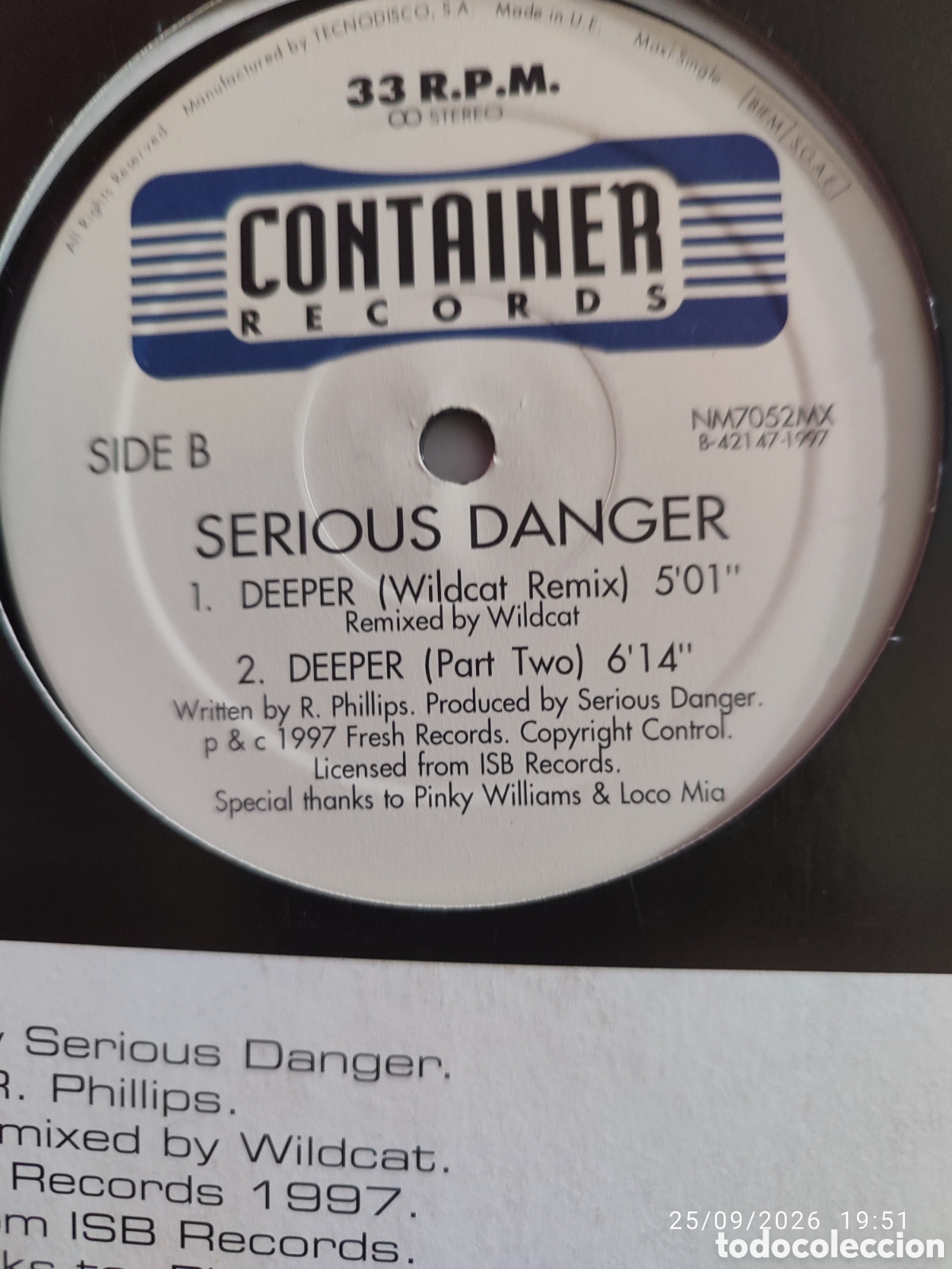 Discos de vinilo: Disco de vinilo CK0843 - Foto 3