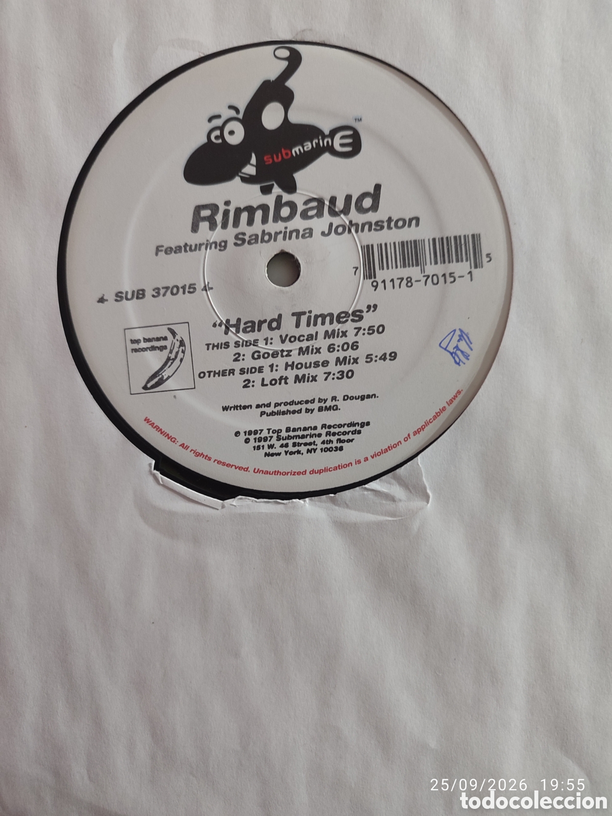 Discos de vinilo: Disco de vinilo CK0849 - Foto 1