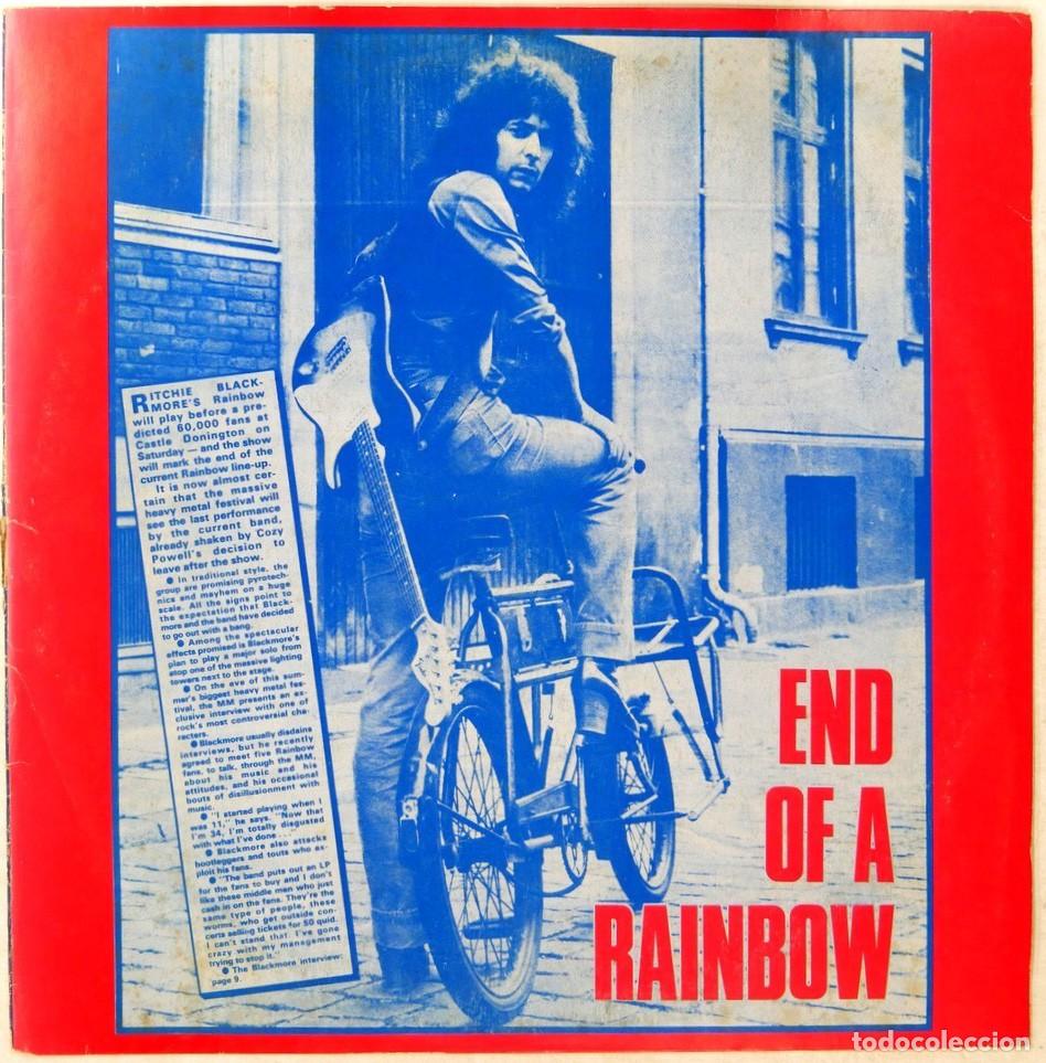 Discos de vinilo: Rainbow End of a rainbow 3lp live in 1980, japanese pressing very very hard to find!!!