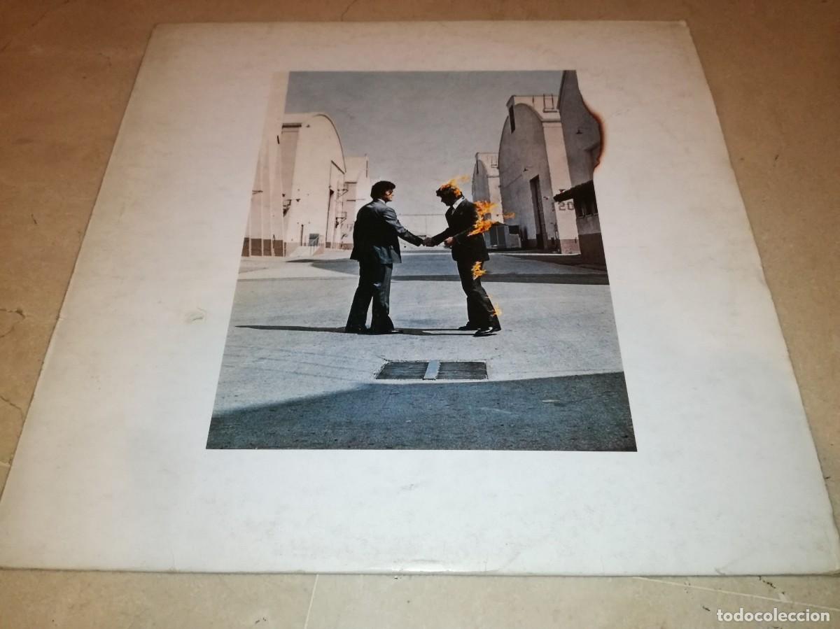 Discos de vinilo: PINK FLOYD-WISH YOU WERE HERE-CONTIENE ENCARTE-ORIGINAL ESPA&Ntilde;OL 1975