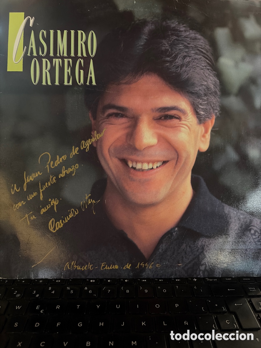 Discos de vinilo: CASIMIRO ORTEGA - MISMO TITULO LP FIRMADO POR EL ARTISTA