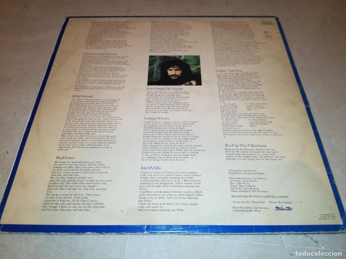 Discos de vinilo: CAT STEVENS-TEA FOR THE TILLERMAN-GATEFOLD-EDICI&Oacute;N ESPA&Ntilde;OLA - Foto 2