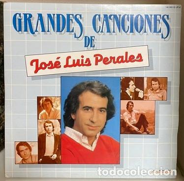 Discos de vinilo: DOBLE LP - GRANDES CANCIONES DE JOS&Eacute; LUIS PERALES - HISPAVOX - A&Ntilde;O 1983