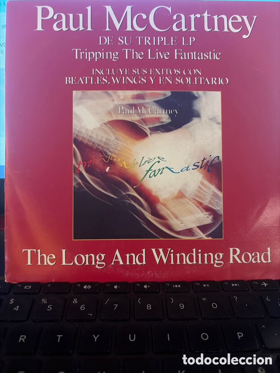 Discos de vinilo: PAUL McCARTNEY - THE LONG AND WINDING ROAD SINGLE PROMO SPAIN