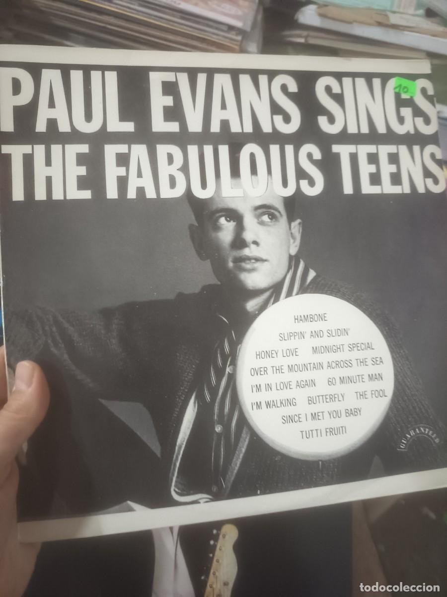 Discos de vinilo: DISCO LP PAUL EVANS SINGS - Foto 1