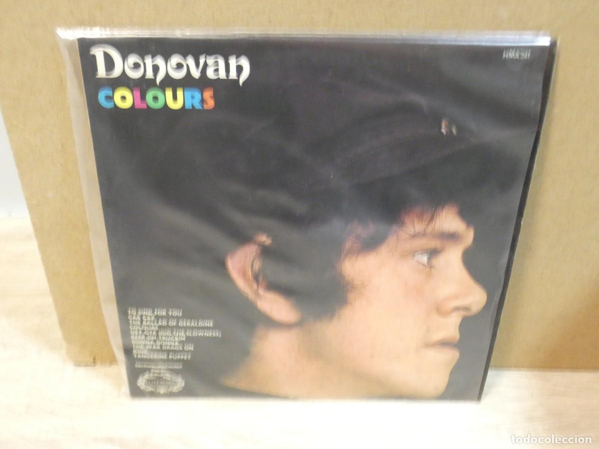 Discos de vinilo: ARKANSAS1980 BOXX797 LP MUY USADO AUN REPRODUCIBLE DONOVAN COLOURS