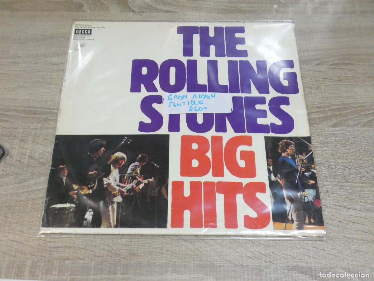 Discos de vinilo: ARKANSAS1980 BOXX797 LP DESRTOZAD&Iacute;SIMO A TU RIESGO THE ROLLING STONES GRAN RAYA SENTIBLE DEDO