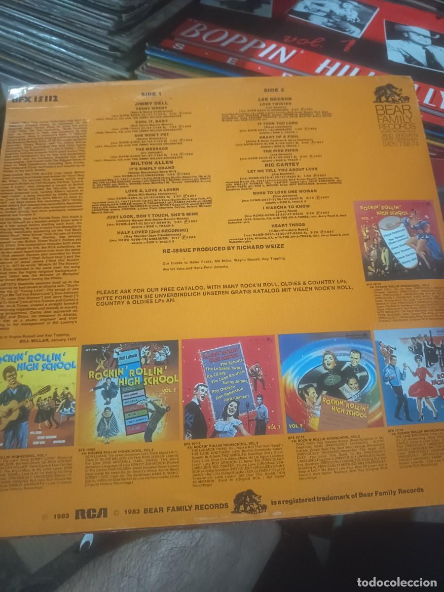 Discos de vinilo: DISCO LP ROCKIN ROLLIN HIGH SCHOOL - Foto 2