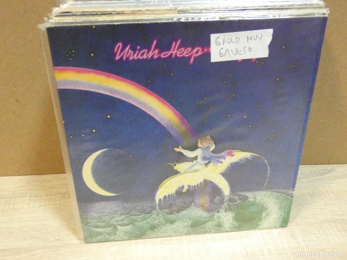 Discos de vinilo: ARKANSAS1980 BOXX797 LP LEVE USO AUN CORRECTO URIAH HEEP GFOLD MUY GRUESO