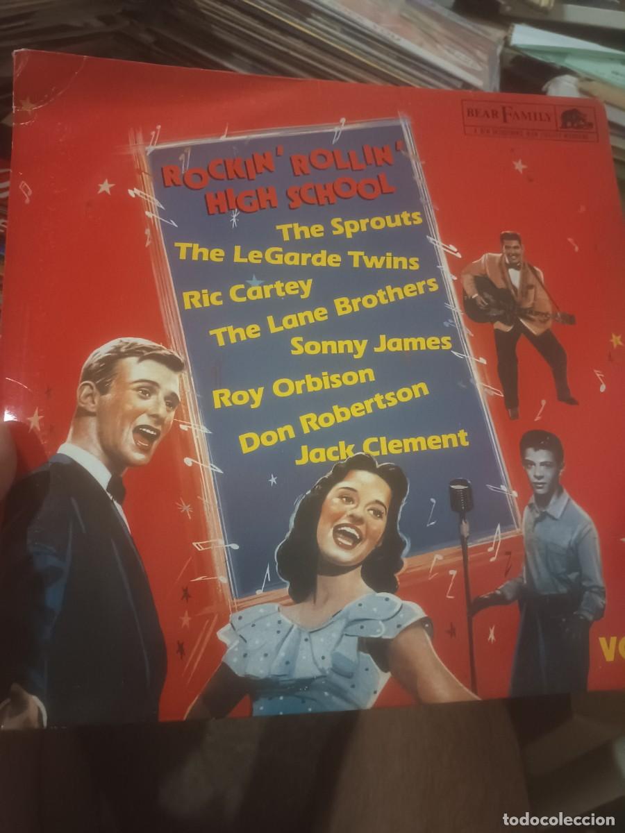 Discos de vinilo: DiSCO LP ROCKIN ROLLLIN HIGH SCHOOL