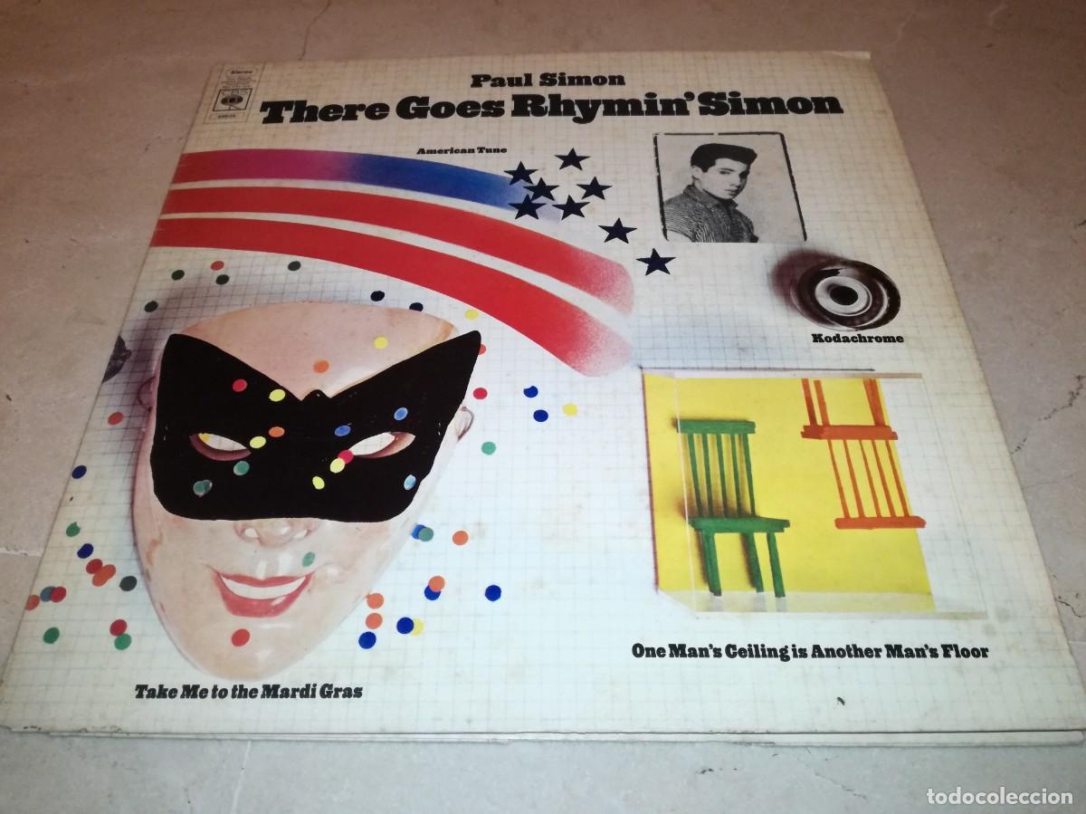 Discos de vinilo: PAUL SIMON-THERE GOES RHYMIN&acute; SIMON-GATEFOLD-EDICI&Oacute;N INGLESA