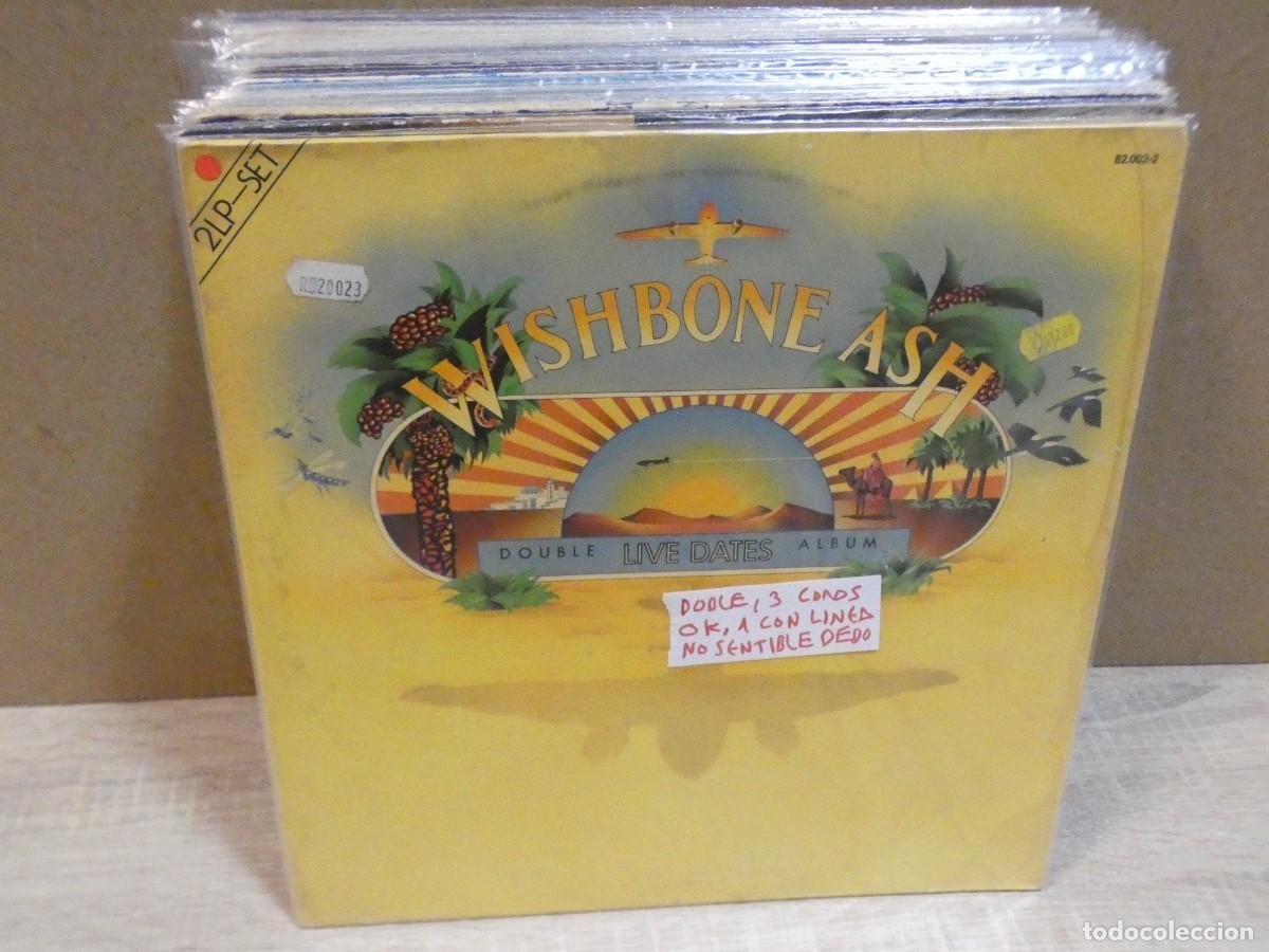 Discos de vinilo: ARKANSAS1980 BOXX797 LP LEVE USO AUN CORRECTO DOBLE, 3 CARAS OK 1 LINEA NO SENTIBLE WISHBONE ASH