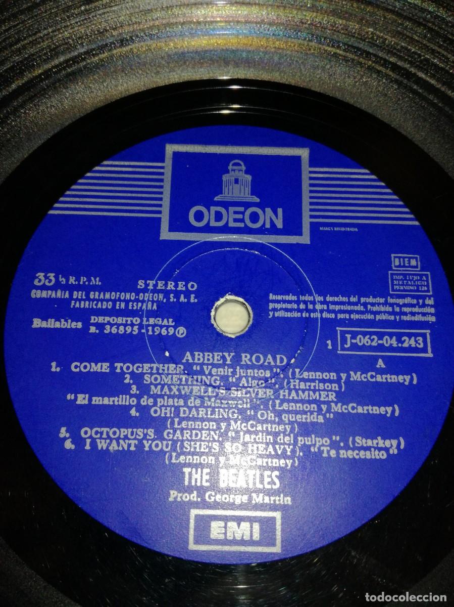 Discos de vinilo: THE BEATLES-ABBEY ROAD-LP - Foto 3