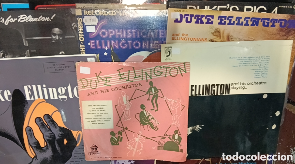 Discos de vinilo: GRAN LOTE DISCOS JAZZ DUKE ELINGTON VER FOTOS