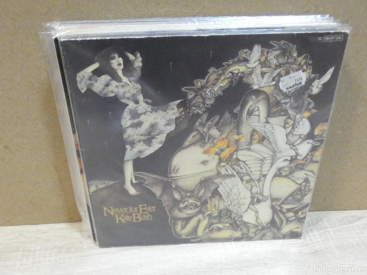 Discos de vinilo: ARKANSAS1980 BOXX797 LP LEVE USO AUN CORRECTO NEVER FOR EVER KATE BUSH