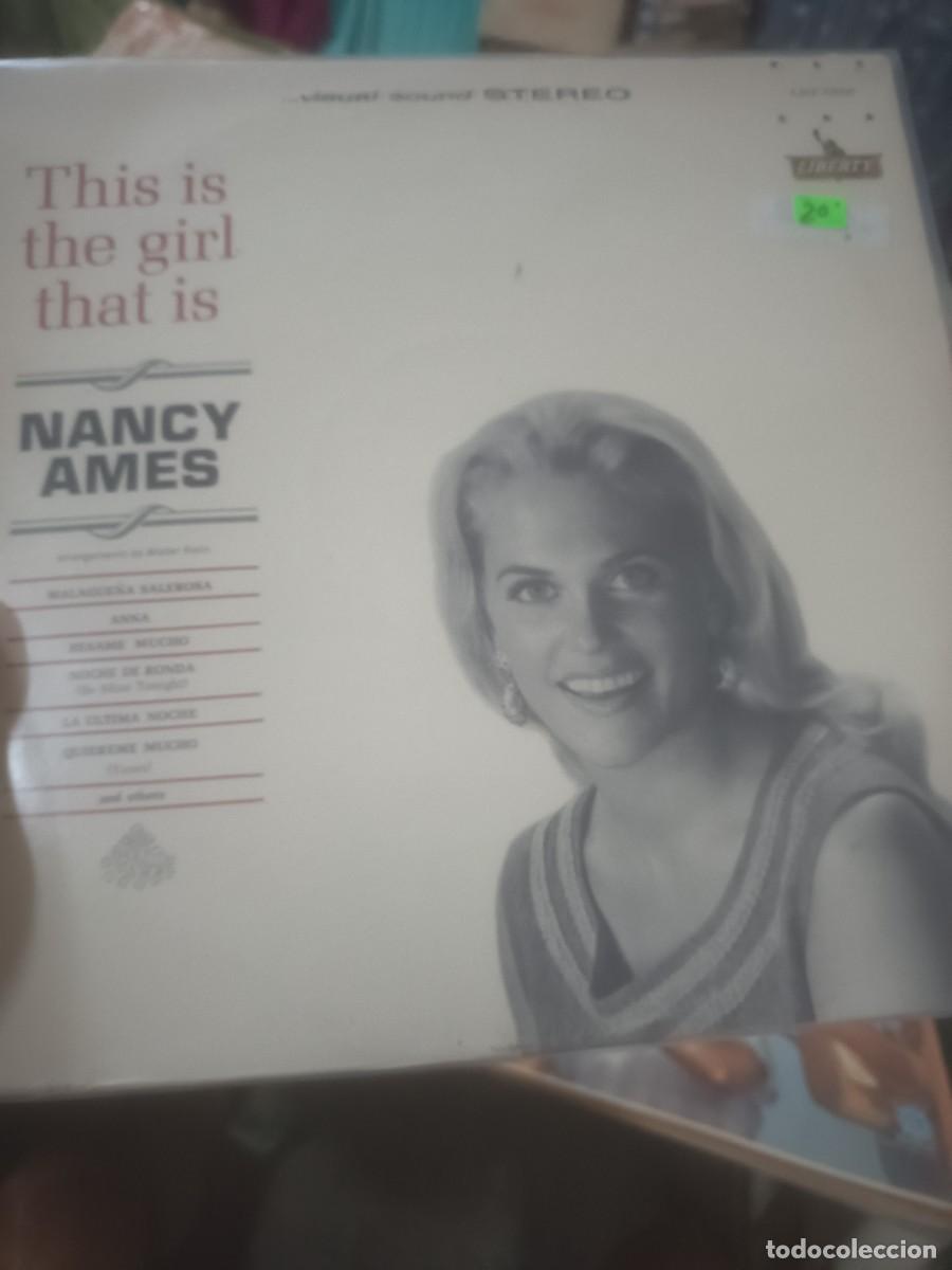 Discos de vinilo: DISCO LP NANCY AMES,( ORIGINAL USA)