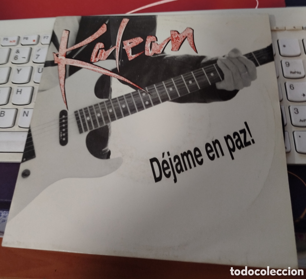 Discos de vinilo: Kalean - d&eacute;jame en paz - Foto 1