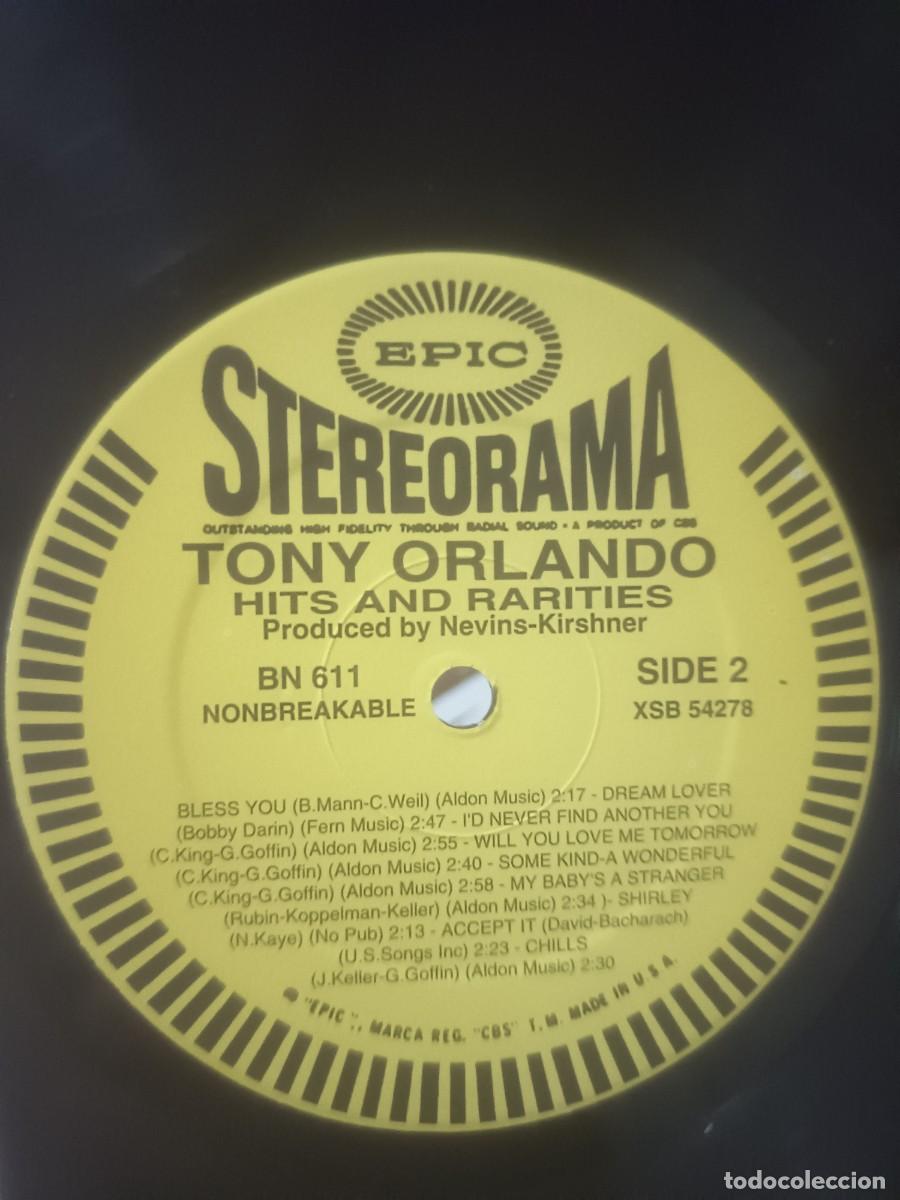 Discos de vinilo: DISCO LP TONY ORLANDO - Foto 2