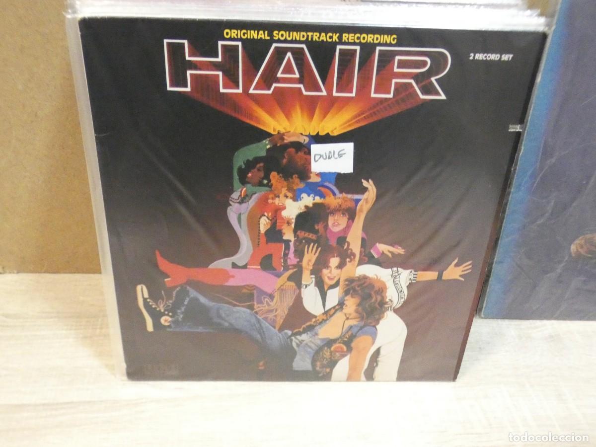 Dischi in vinile: ARKANSAS1980 PACC786 LP ESTADO CORRECT&Iacute;SIMO DOBLE LP BSO OST BANDA SONORA HAIR
