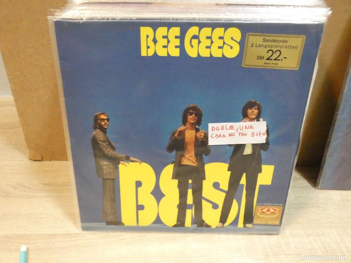 Dischi in vinile: ARKANSAS1980 PACC786 LP ESTADO CORRECT&Iacute;SIMO BEE GEES DOBLE UNA CARA NO TAN BIEN