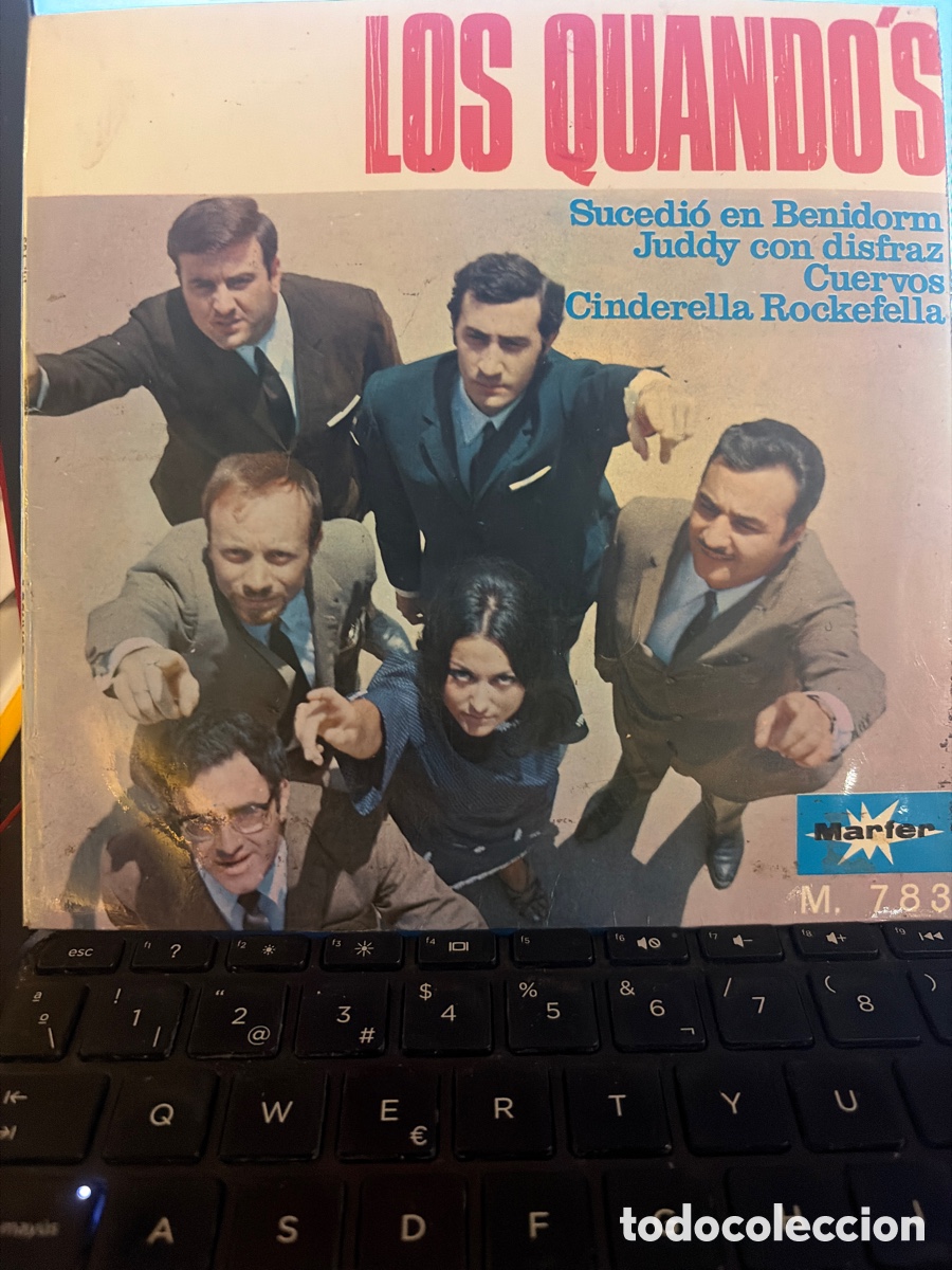 Discos de vinilo: LOS QUANDOS - SUCEDIO EN BENIDORM EP + 3