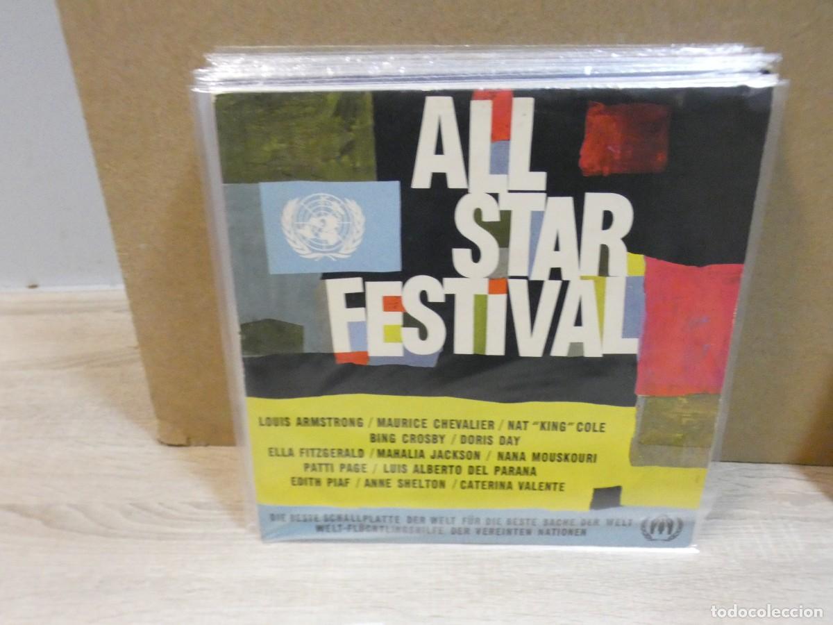 Discos de vinilo: ARKANSAS1980 PACC786 LP ESTADO CORRECT&Iacute;SIMO ALL STAR FESTIVAL VER ARTISTAS TAPA