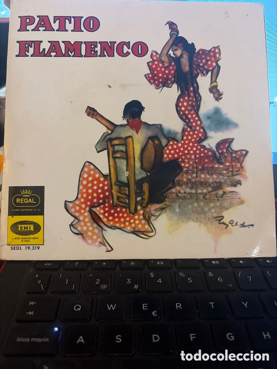 Discos de vinilo: PATIO FLAMENCO - PERET Y SUS GITANOS EP TROQUELADO AL ABRIR VER FOTOS