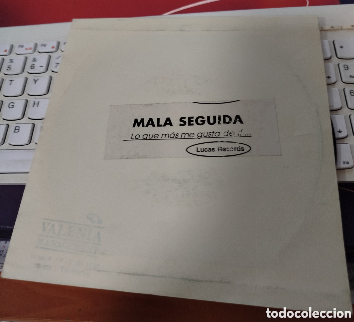 Discos de vinilo: Mala seguida - Lo que m&aacute;s me gusta de t&iacute;.