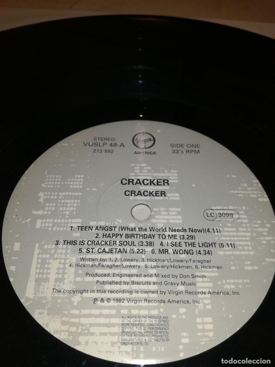 Discos de vinilo: CRACKER-SU PRIMER LP-ORIGINAL 1992 - Foto 3