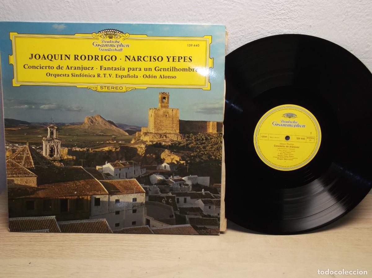 Vinyl-Schallplatten: Concierto De Aranjuez / Fantasia Para Un Gentilhombre- Joaqu&iacute;n Rodrigo / Narciso Yepes LP