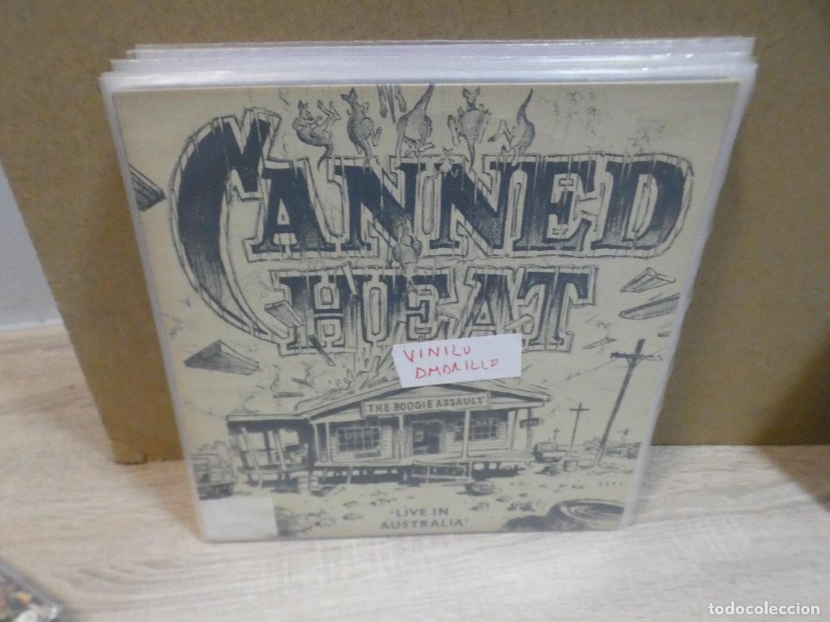 Dischi in vinile: ARKANSAS1980 CAJJ792 LP ESTADO CORRECT&Iacute;SIMO CANNED HEAT VINILO AMARILLO