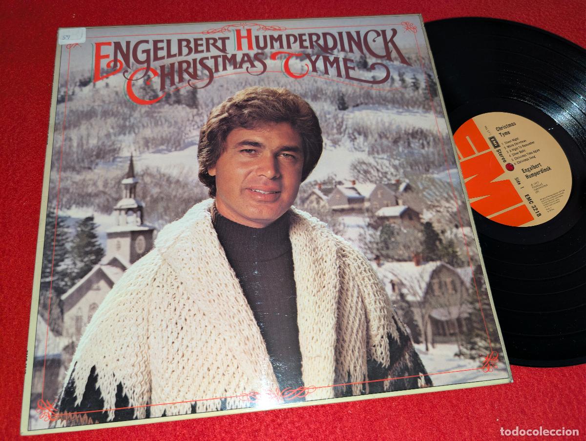 Discos de vinilo: ENGELBERT HUMPERDINCK Christmas Tyme LP 1977 EMI USA US