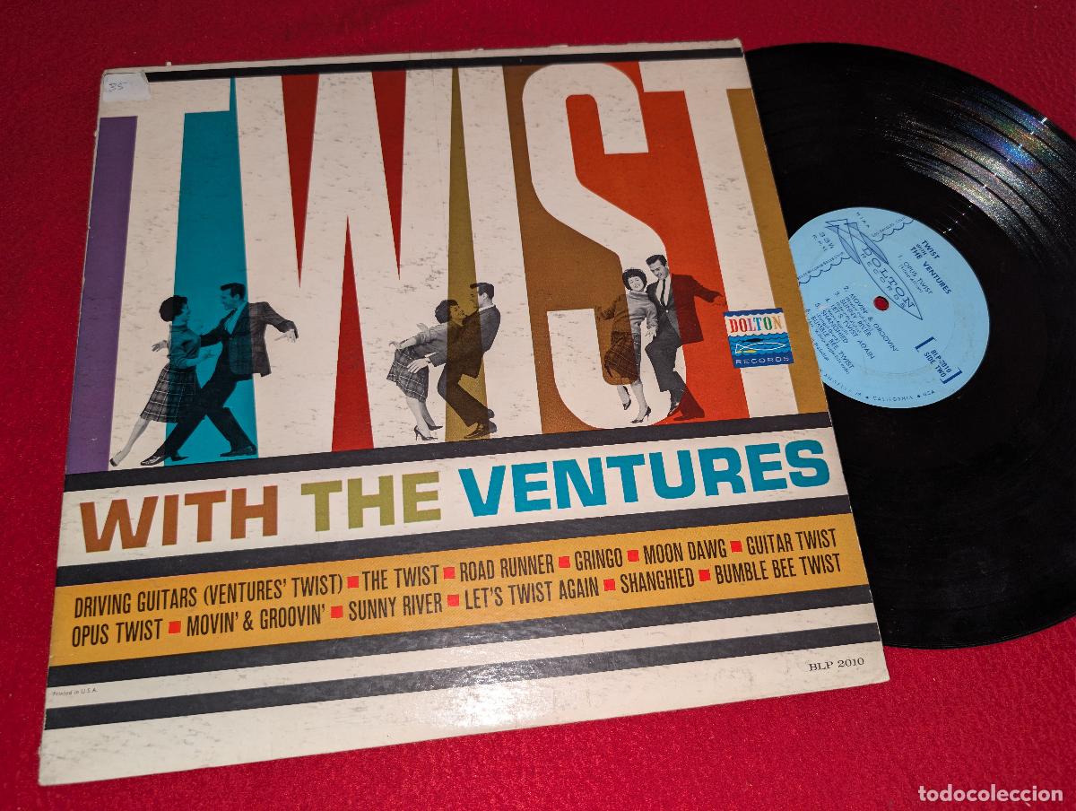 Discos de vinilo: THE VENTURES Twist with The Ventures LP 1962 Dolton MONO USA US