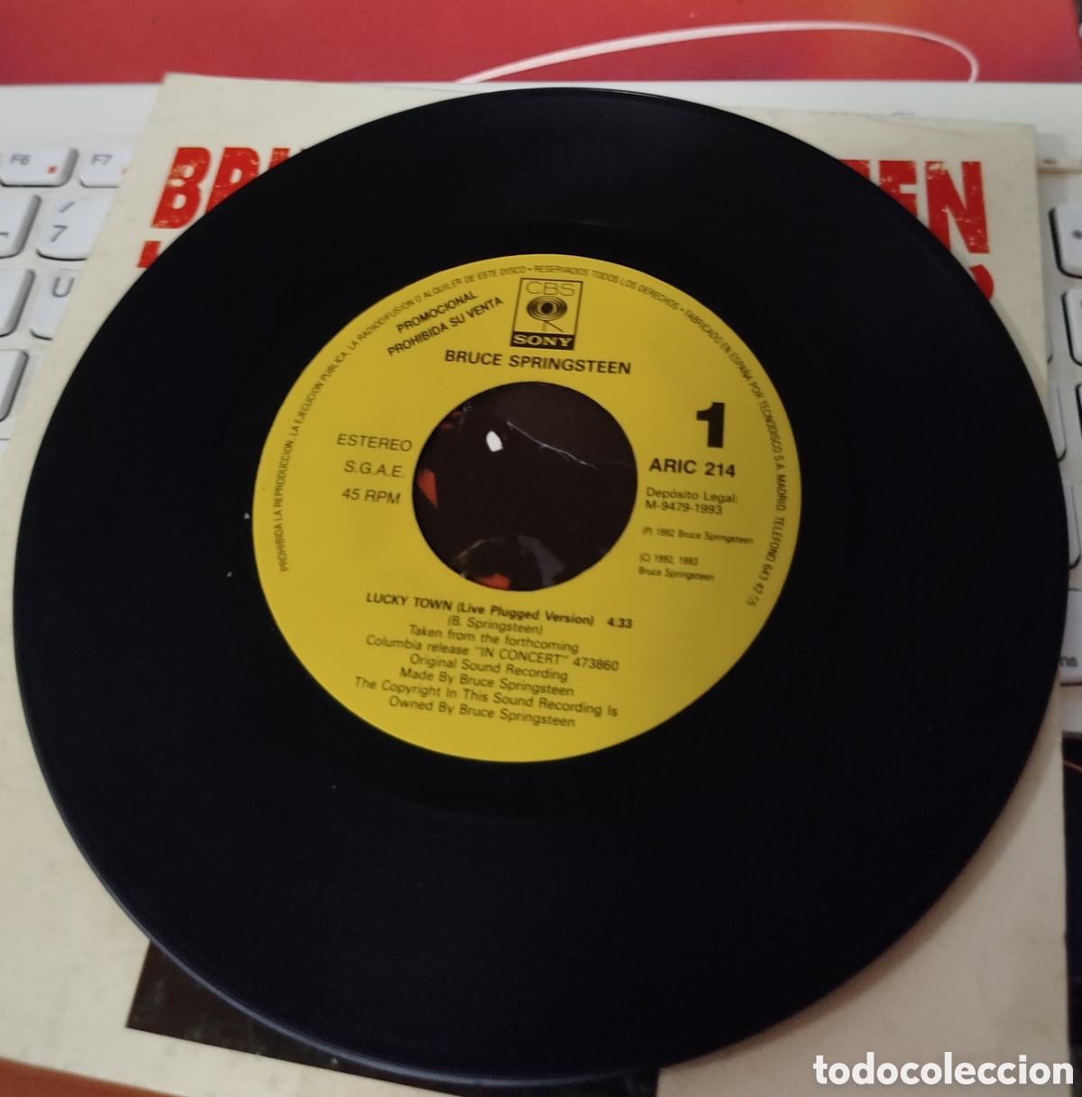 Discos de vinilo: Bruce Springsteen - Lucky Town (Live) - Foto 2