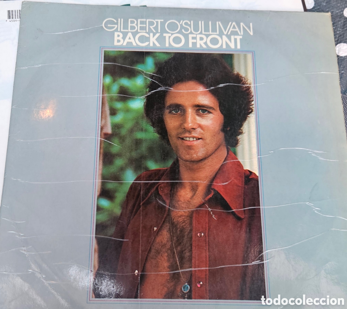 Discos de vinilo: Vinilo Gilbert O'Sullivan Back to Front