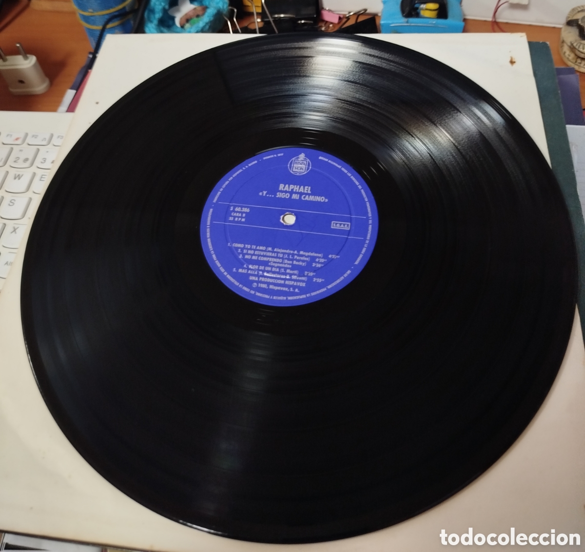 Discos de vinilo: Raphael - Y...Sigo Mi Camino - Foto 2