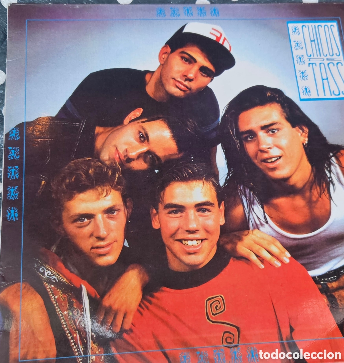 Discos de vinilo: Vinilo Chicos TassVinilo del grupo Chicos Tass. Portada con los miembros del grupo