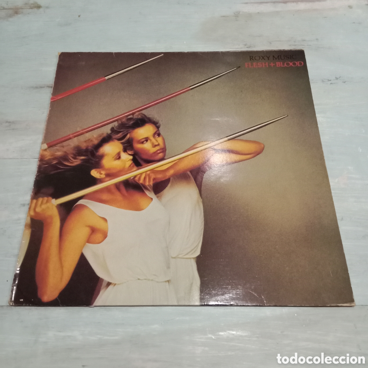 Discos de vinilo: ROXY MUSIC - FLESH + BLOOD - LP
