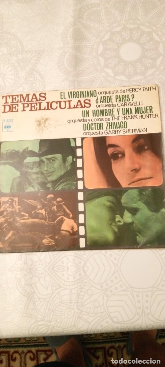 Discos de vinilo: Disco Single Temas de peliculas