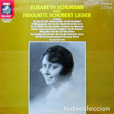 Discos de vinilo: Favourite Schubert Lieder- 5099929035939